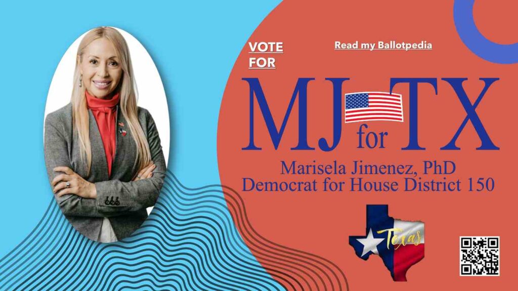 Marisela Jimenez for House District 150, Houston / Harris County Texas