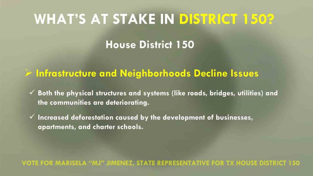 Marisela Jimenez for House District 150, Houston / Harris County Texas