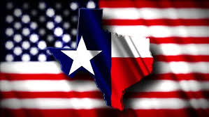 usa texas flags